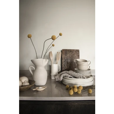 Valkoinen keittiotapetti Sten Sandbergilta S10312 kuva