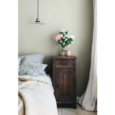 Vihrea makuuhuoneen tapetti Sten Sandbergilta S10315 kuva