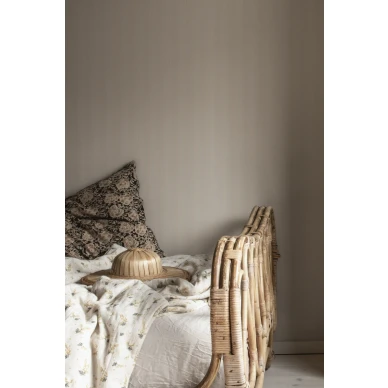 Makuuhuoneen ruskea raidallinen tapetti Rand Sandbergilta S10289 kuva