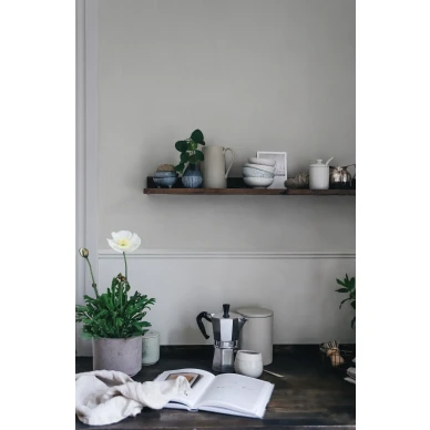 Keittion harmaa tapetti Linne Sandbergilta S10284 image