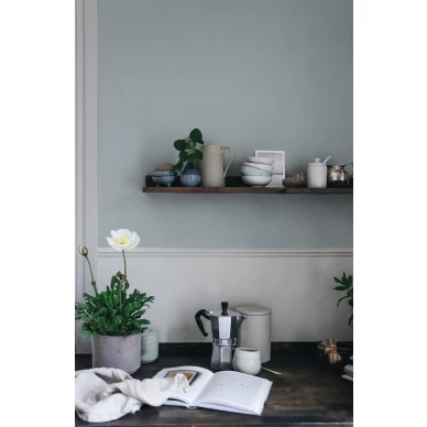 Keittion sininen tapetti Linne Sandbergilta S10285 image