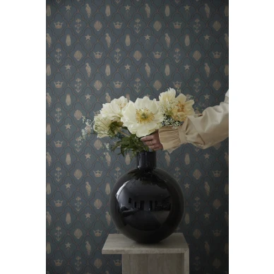 Sininen lintutapetti Turtledove Sandbergilta S10272 image