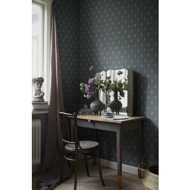 Nuorisohuoneen kukkatapetti Mimi Sandbergilta S10269 image