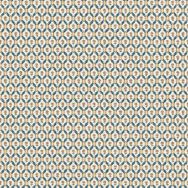 Hugo ruskea ruudullinen tapetti Sandbergilta S10242 image