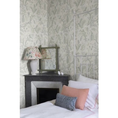 Makuuhuoneen kukkatapetti Daphne Sandbergilta S10241 kuva