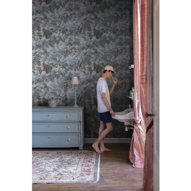 Nuorisohuoneen lintutapetti Benjamin Sandbergilta S10274 kuva