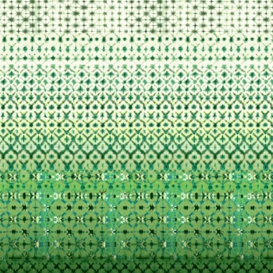 Karaoshi vihrea geometrinen tapetti Designers Guildilta PDG1161 03 kuva