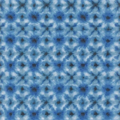 Shibori sininen geometrinen tapetti Designers Guildilta PDG1160 04 kuva