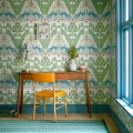 Kotitoimiston tapetti Peacock Topiary 1838 Wallcoveringsilta 2311 172 02