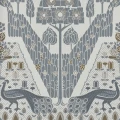 Peacock Topiary harmaa maisematapetti 1838 Wallcoveringsilta 2311 172 01
