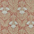 Floral Fanfare punainen kukkatapetti 1838 Wallcoveringsilta 2311 171 02