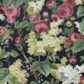 Floribunda musta kukkatapetti 1838 Wallcoveringsilta 2311 168 04