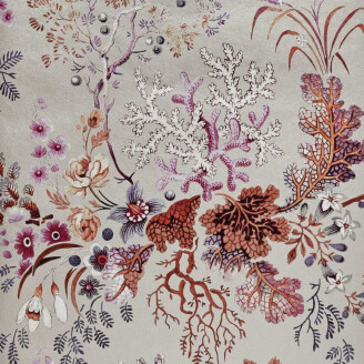 Kilburns Coral roosa kukkatapetti 1838 Wallcoverings 2311 166 01 kuva