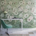 Tyohuoneen kukkatapetti Fleur Blanche Designers Guildilta PDG1172 01