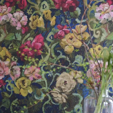 Intensiivinen kukkatapetti Tapestry Flower Designers Guildilta PDG1153 01 image