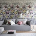 Olohuoneen kukkatapetti Tapestry Flower Designers Guildilta PDG1153 04