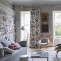 Romanttinen kuvatapetti suurella kukkakuviolla Tapestry Flower Designers Guildilta PDG1153 04