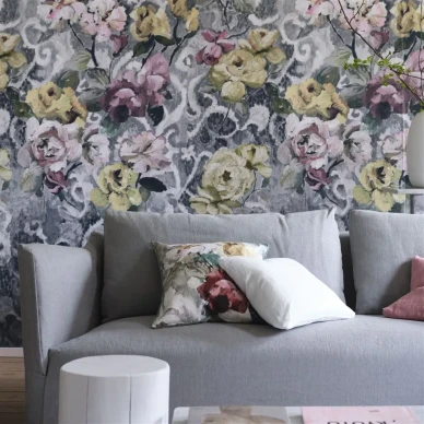 Suurikukkainen kuvatapetti Tapestry Flower Designers Guildilta PDG1153 04 image