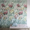 Suurikuvioinen kukkatapetti Tapestry Flower Designers Guildilta PDG1153 03