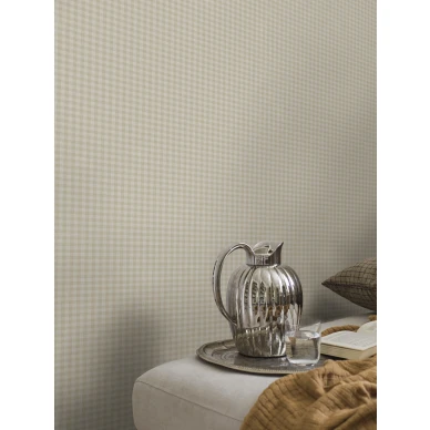 Keltainen ruudullinen tapetti PicnicCheck image