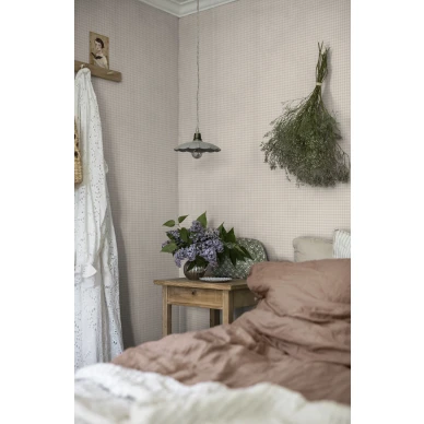 Vaaleanpunainen ruudullinen tapetti PicnicCheck image