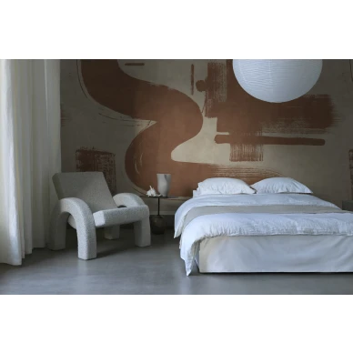 Paint brush tuo rauallisen tunnelman kodissa moneen eri huoneeseen  image