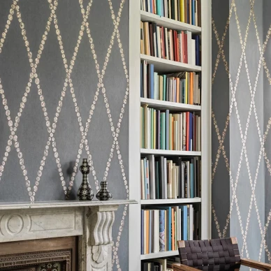 Cammei nattava musta hopea tapetti kaniilla kameo teemallaa kuva