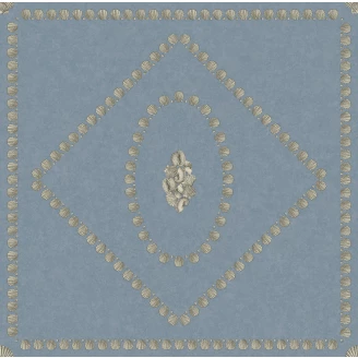 Conchiglie sininen tapetti valkoisilla simpukankuorilla image