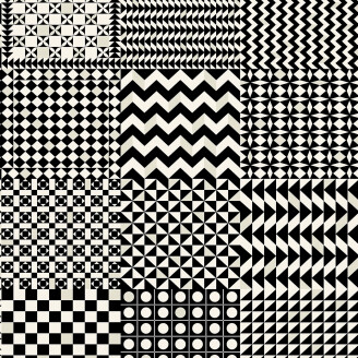 Geometrico mustavalkoinen geometrinen tapetti image