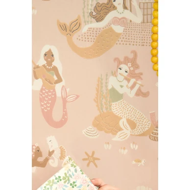 Mermaid Reef Sweet Pink kuvio image