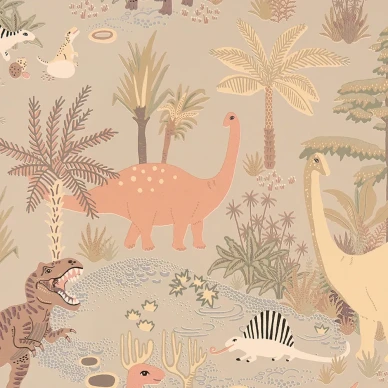 Majvillan Dinosaur Vibes Soft Green 154 02 kuva