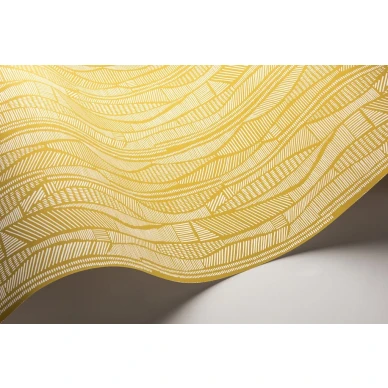 Keltainen Skylar graafisella kuviolla piristaa kotia kuva