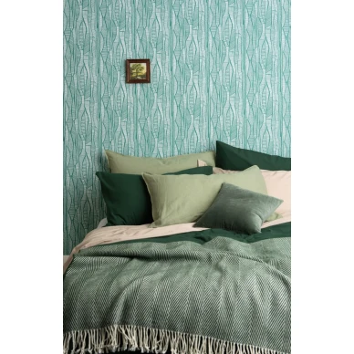 Skylar tummanvihrea graafinen tapetti kuva