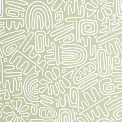 vihrea Nazca tapetissa on kaunis graafinen kuvio image