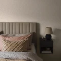 Beige Florian tapetti kodin makuuhuoneeseen