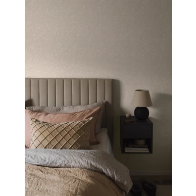 Beige Florian tapetti kodin makuuhuoneeseen image