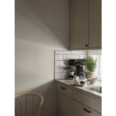 Ivar beigen varinen oksatapetti sopii ihansti kodin keittioon kuva