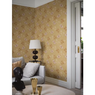 Valborg keltainen ihastuttava tapetti kuva