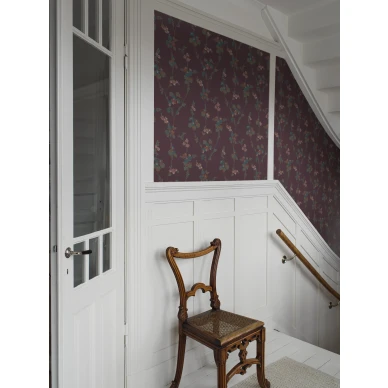 punainen kukka tapetti vera image