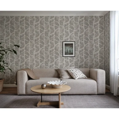 mustavalkoinen Grace tapetti hoyhen kuviolla image