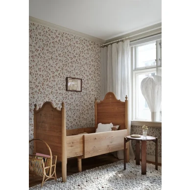 terracotan varinen Bokskog lehtitapetti kuva