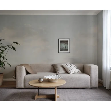 Moln kaunis pivitapetti kodin olohuoneessa image