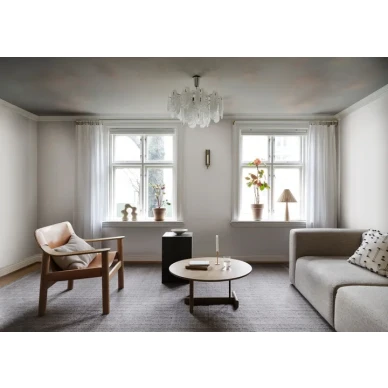 Vaaleanpunainen Moln kattotapetti kuva