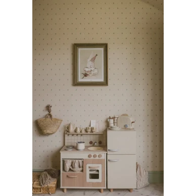 kukkatapetti tulips for belle sinisena kuva