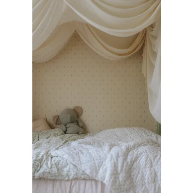 sininen kukkatapetti Tulips for belle kuva