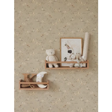 Flower forest lastentapetti hiirilla ja linnuilla molen varisena image