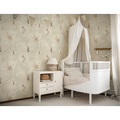 merellinen The kind master of key tapetti lohikaarmeilla ja veneilevilla kaniineilla kuva