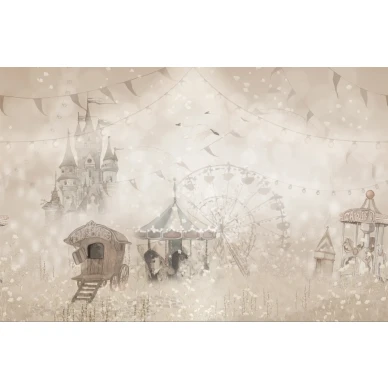 The forgotten tivoli rauhallinen tapetti lastenhuoneeseen image