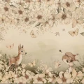 The Floral Glade kukkatapetti nelio