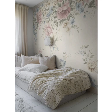 6944 Flowergarden Mural Roomshot 2 image